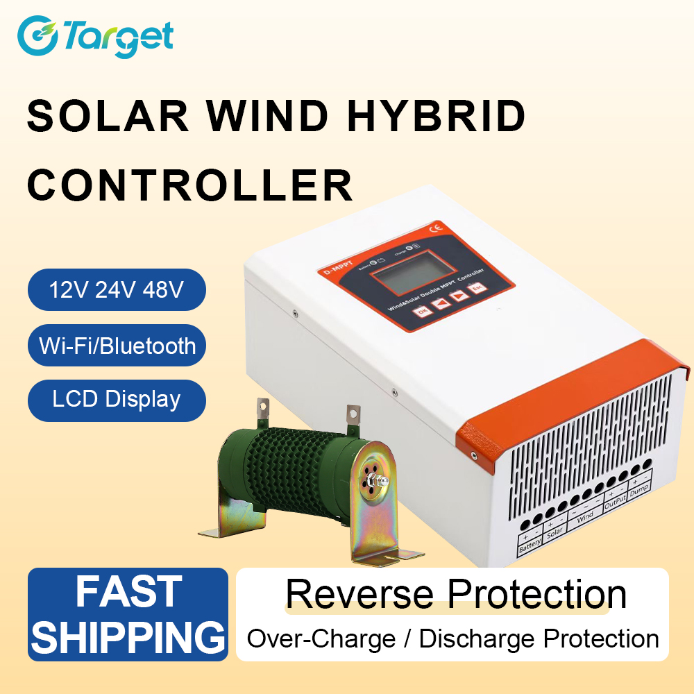 12V 24V 48V 5KW 8KW 10KW 15KW  – обзор и цена Wind Solar Hybrid Kit