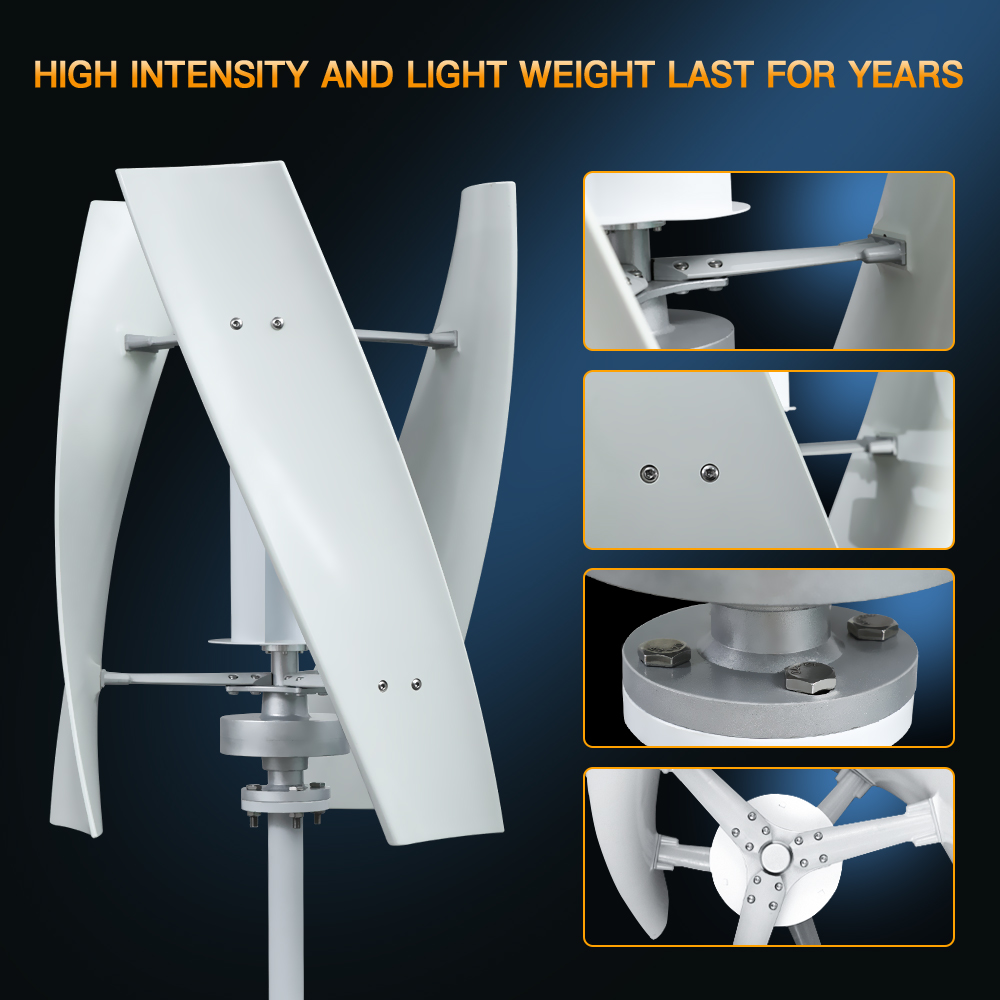 3KW 5KW Vertical Axis Wind Tur – обзор и цена Wind Solar Hybrid Kit