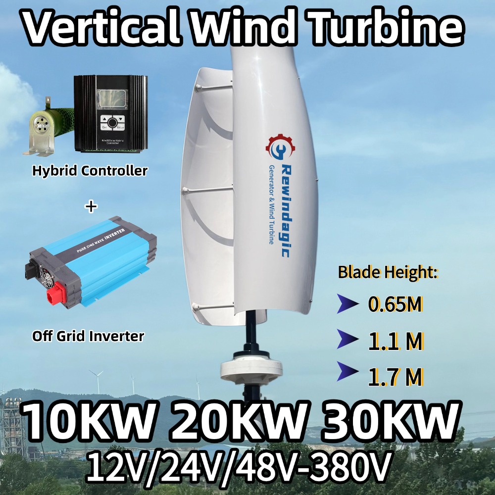 Free Energy 10KW 20KW 30KW 3Ph – обзор и цена Wind Solar Hybrid Kit