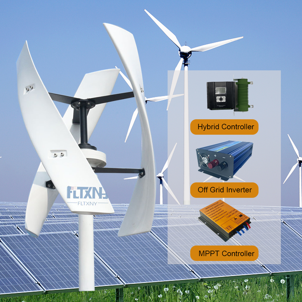 20000W 50KW Vertical Axis Magl – обзор и цена Wind Solar Hybrid Kit